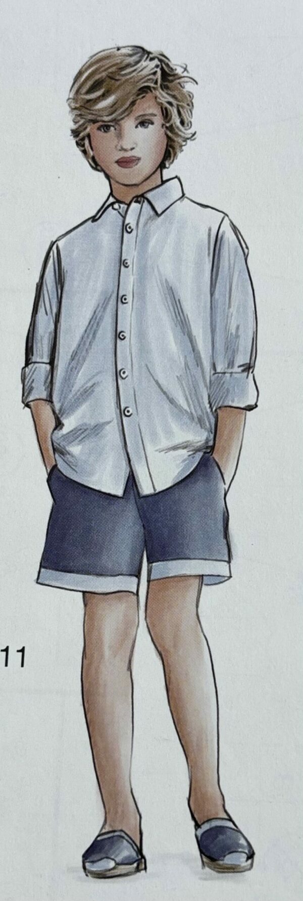 Chemise enfant sur mesure
