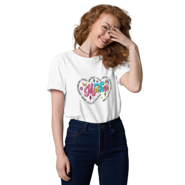 T-shirt Fête des mères en coton biologique – Image 7