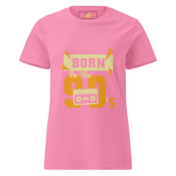 T-shirt classique softstyle femme "Born in the 90's" – Image 3