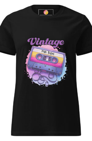 T-shirt classique softstyle femme Vintage