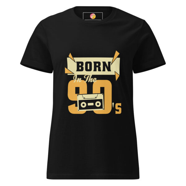 T-shirt classique softstyle femme "Born in the 90's" – Image 2