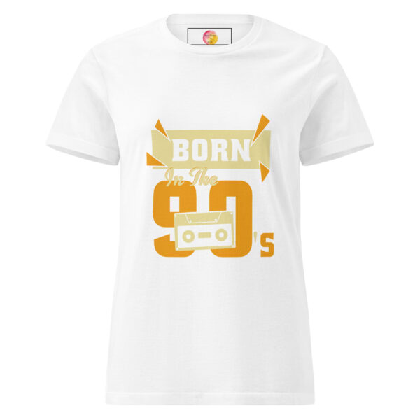 T-shirt classique softstyle femme "Born in the 90's" – Image 4