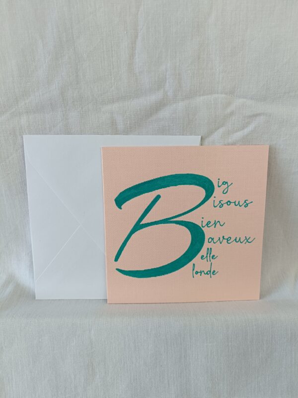 Carte de vœux rétro années 90/2000 faite main – Studio Couture & Co